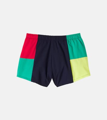 Bobo Choses colorblocked swim trunks | Bobo Choses