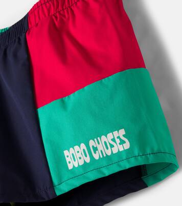 Bobo Choses colorblocked swim trunks | Bobo Choses