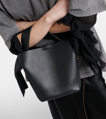 Musubi Mini leather shoulder bag | Acne Studios