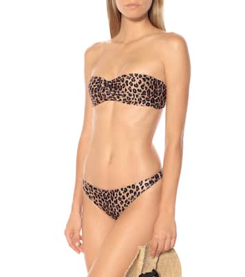 Slip bikini a stampa leopardata | Simkhai