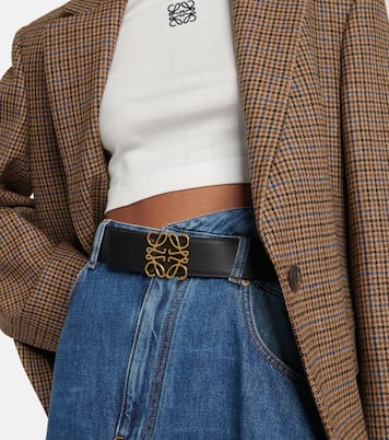 Anagram leather belt | Loewe