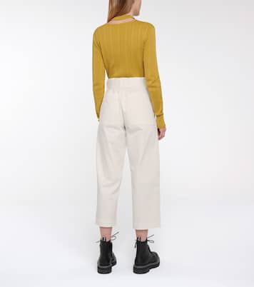 Pantaloni in cotone con cintura | Proenza Schouler