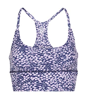 Brassière de sport Core Cami à fleurs | Adam Selman Sport