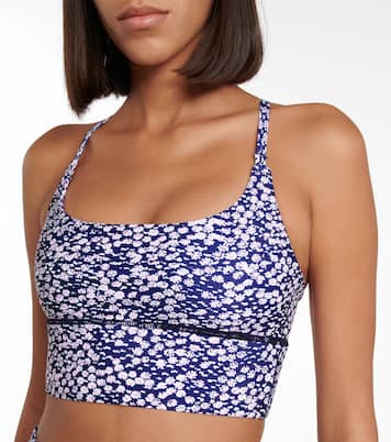 Brassière de sport Core Cami à fleurs | Adam Selman Sport