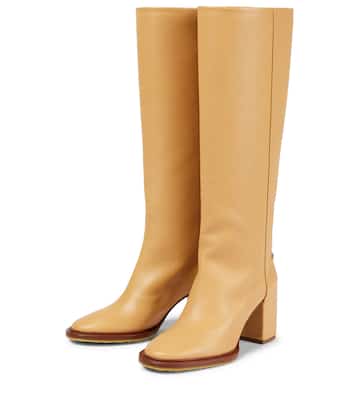 Botas altas Edith de piel | Chloé