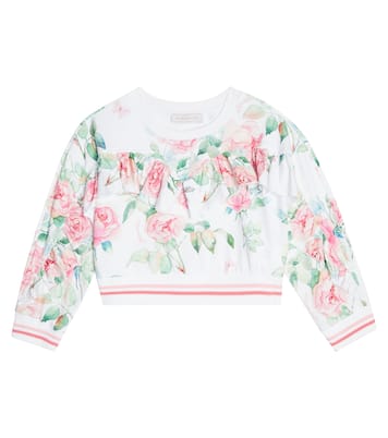 Bedrucktes Sweatshirt aus Jersey | Monnalisa