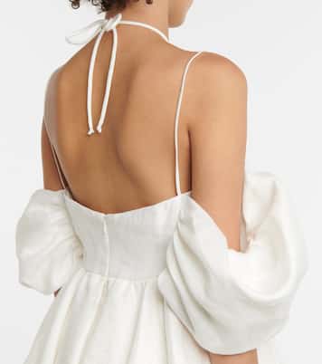 Embellished off-shoulder minidress | Rasario