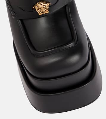 Mocassins Aevitas à plateau en cuir | Versace