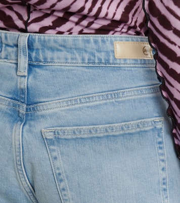 Girlfriend mid-rise cropped jeans | AG Jeans