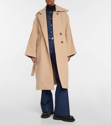 Wool-blend coat | Patou