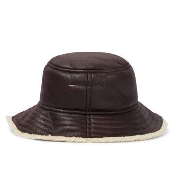 Cappello da pescatore in similpelle | MM6 Maison Margiela Kids