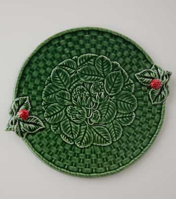 Strawberries ceramic cheese tray | Bordallo Pinheiro