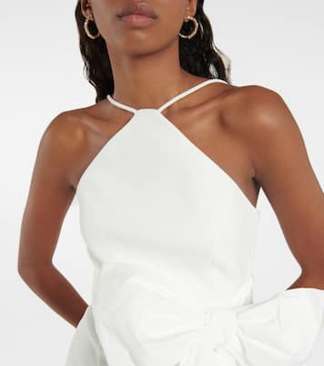 Bridal Grace halterneck minidress | Rebecca Vallance