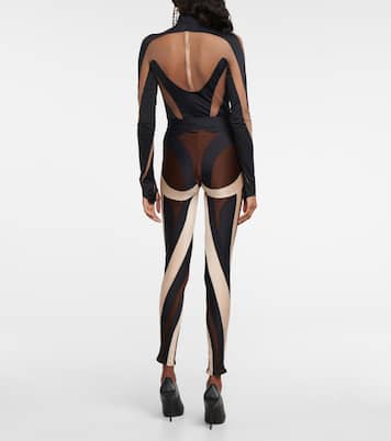 Paneled bodysuit | Mugler