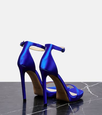 Alva 120 satin sandals | Jimmy Choo