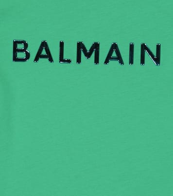 T-Shirt aus Baumwolle | Balmain Kids