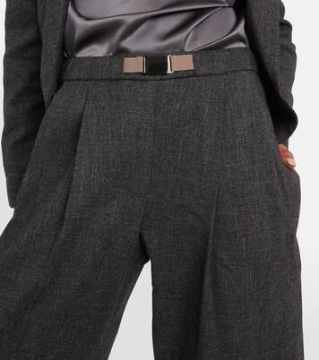 Gerade Mid-Rise-Hose | Brunello Cucinelli