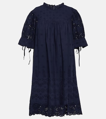 Broderie anglaise cotton minidress | Polo Ralph Lauren