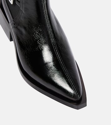 Bottines Chelsea en cuir synthétique | Ganni