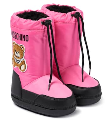 Botas de esquí con Teddy Bear | Moschino Kids