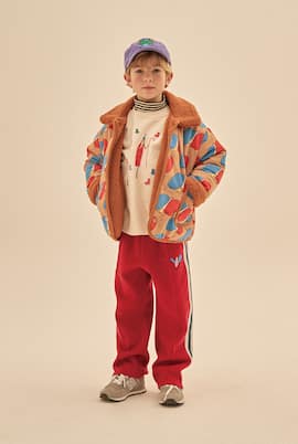 Reversible printed cotton jacket | Jellymallow