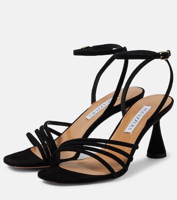 Sandalen Latour 75 aus Veloursleder | Aquazzura