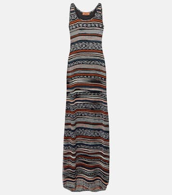 Abito lungo a righe | Missoni