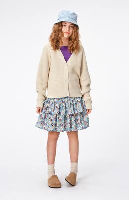 Falda Bonita de mezcla de algodón floral | Molo