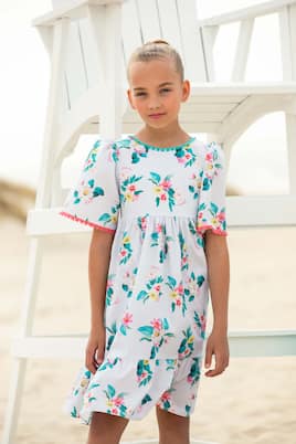 Bedrucktes Kleid aus Baumwolle | Patachou