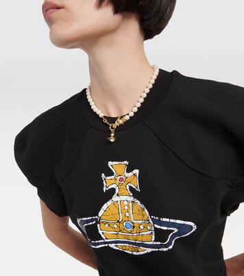 Vestido camiseta Orb de jersey de algodón | Vivienne Westwood