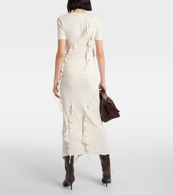 Fringed top | Acne Studios