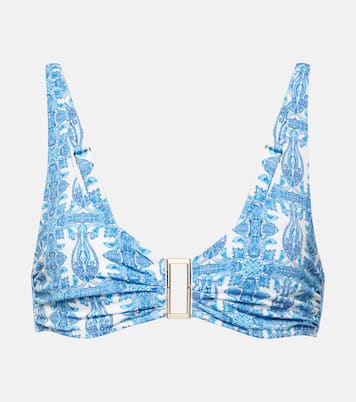 Top de bikini Bel Air estampado | Melissa Odabash