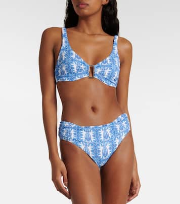 Top de bikini Bel Air estampado | Melissa Odabash