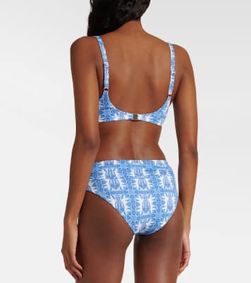 Top de bikini Bel Air estampado | Melissa Odabash
