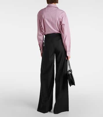 Pantalon ample Rimini en laine vierge | Max Mara