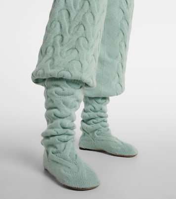 Botas calcetín trenzadas Cocooning de cachemir | Loro Piana