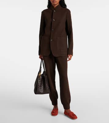 Mocassins Dot Sole Walk en daim | Loro Piana