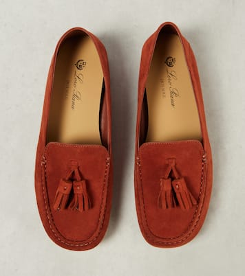 Mocassins Dot Sole Walk en daim | Loro Piana