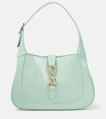 Schultertasche Gucci Jackie Small aus Lackleder | Gucci