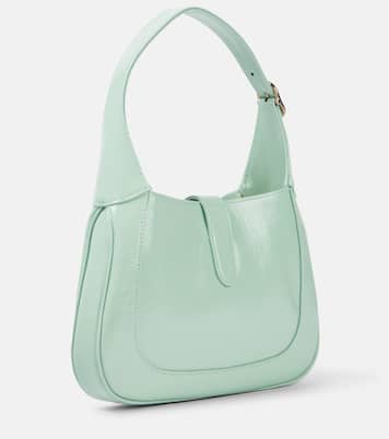 Schultertasche Gucci Jackie Small aus Lackleder | Gucci