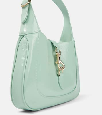 Schultertasche Gucci Jackie Small aus Lackleder | Gucci