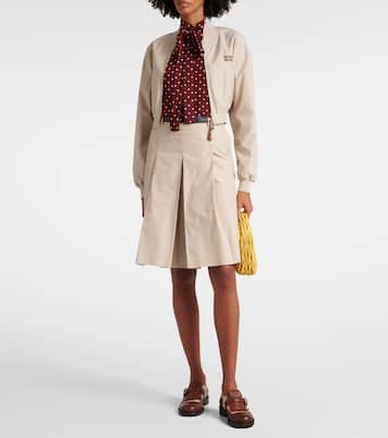 X Church's Slip-Ons Shanghai mit Leder | Miu Miu