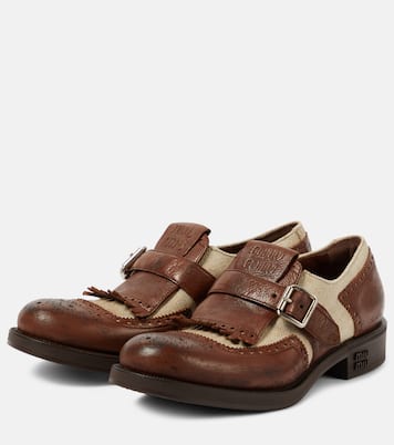 X Church's Slip-Ons Shanghai mit Leder | Miu Miu