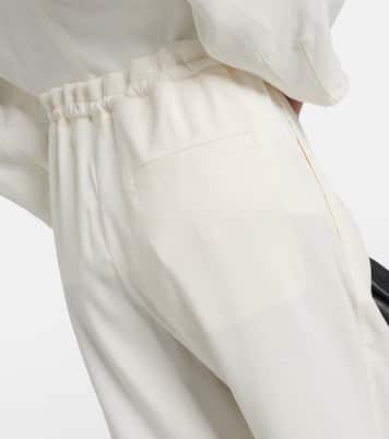 Pantaloni a gamba larga in misto lino | Proenza Schouler