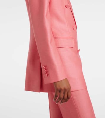 Blazer Gavin in seta e lana | Gabriela Hearst