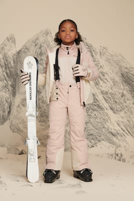 Salopette da sci in popeline | Moncler Grenoble Enfant