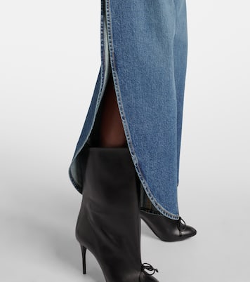 Jean barrel Petal à taille haute | Alaïa