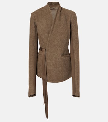 Jacke Hollywood aus Wolle | Rick Owens