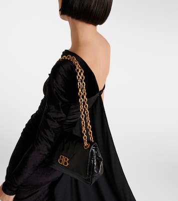 Borsa a spalla Monaco Mini in pelle | Balenciaga