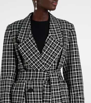 Cappotto a quadri | Carolina Herrera